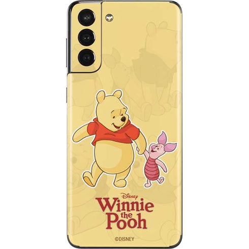 Disney Winnie the Pooh and Piglet Galaxy S21 Plus 5G Skin